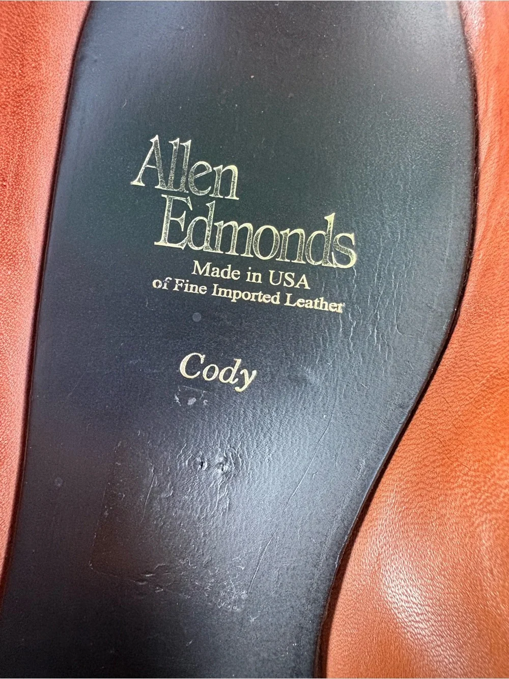 Allen Edmonds Cody Fine Imported Leather Woven Tassel Loafers Men sz8Made in USA